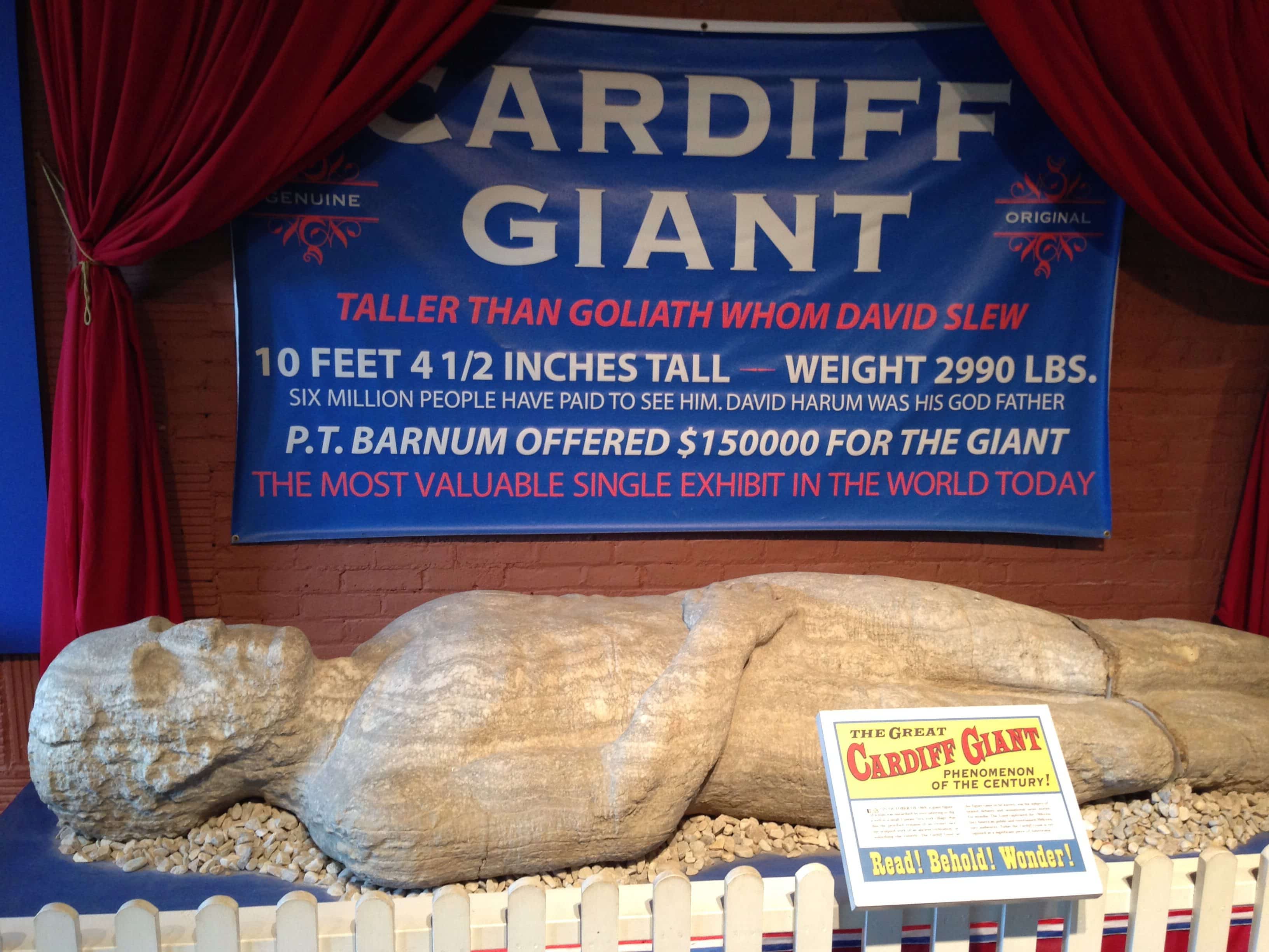 Cardiff Giant Hoax and the Myth of Ancient Giants