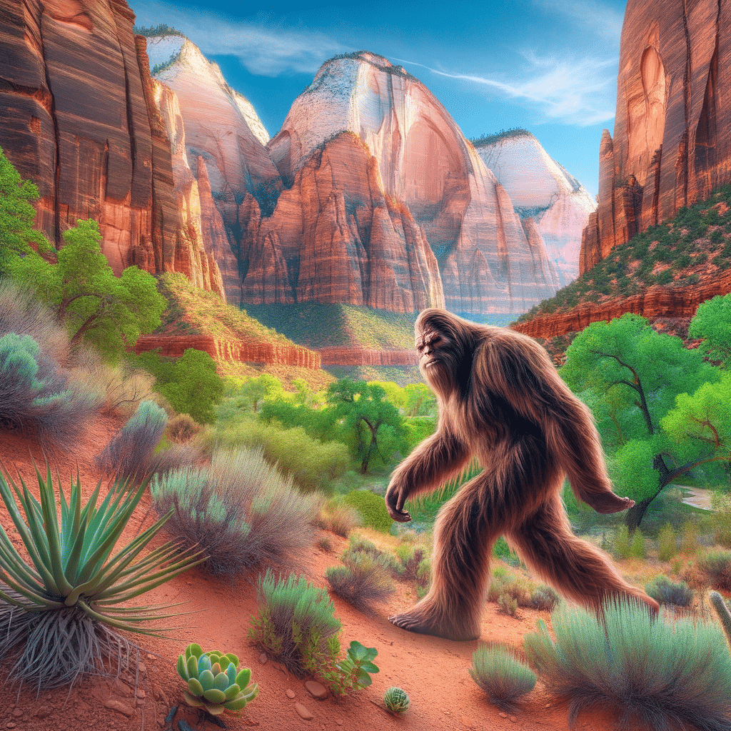 Bigfoot at Zion National Park