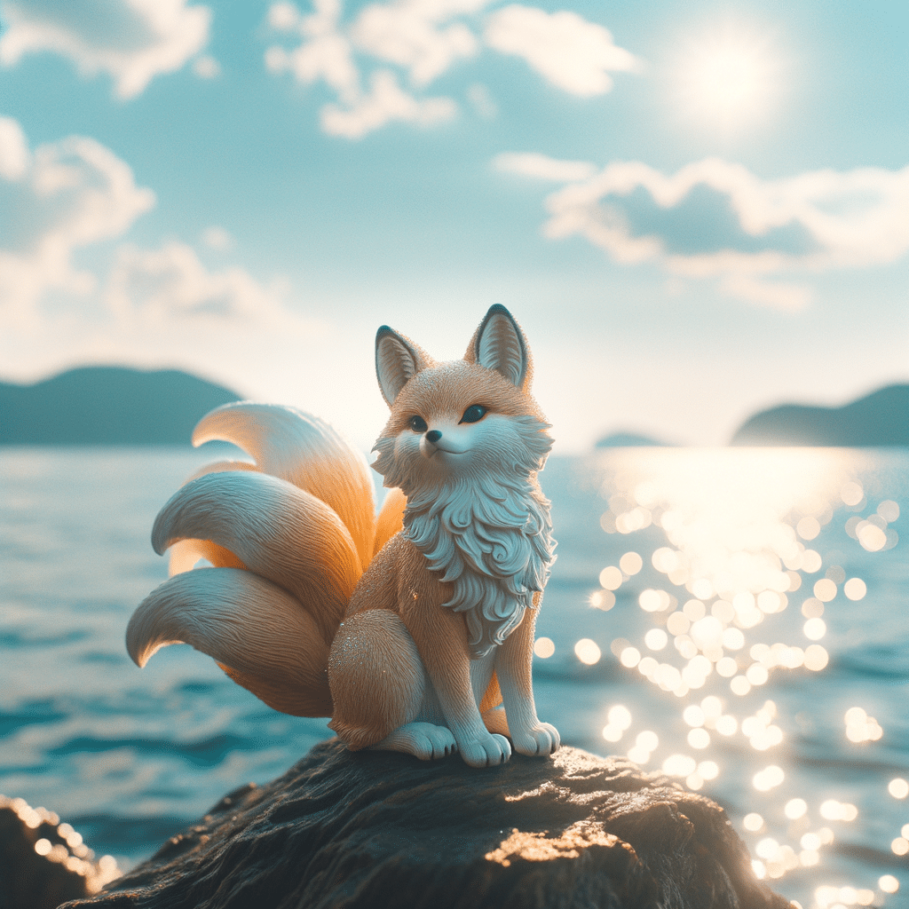 Kitsune by the sea