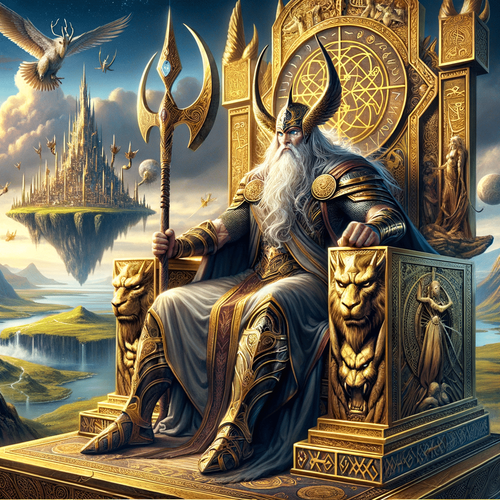 Odin in Asgard