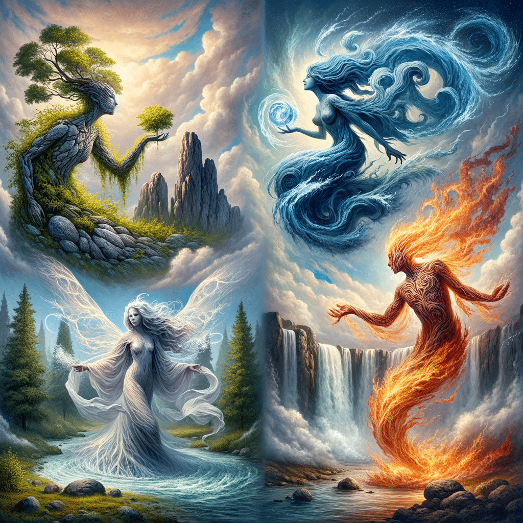 Exploring Elementals in Global Folklore