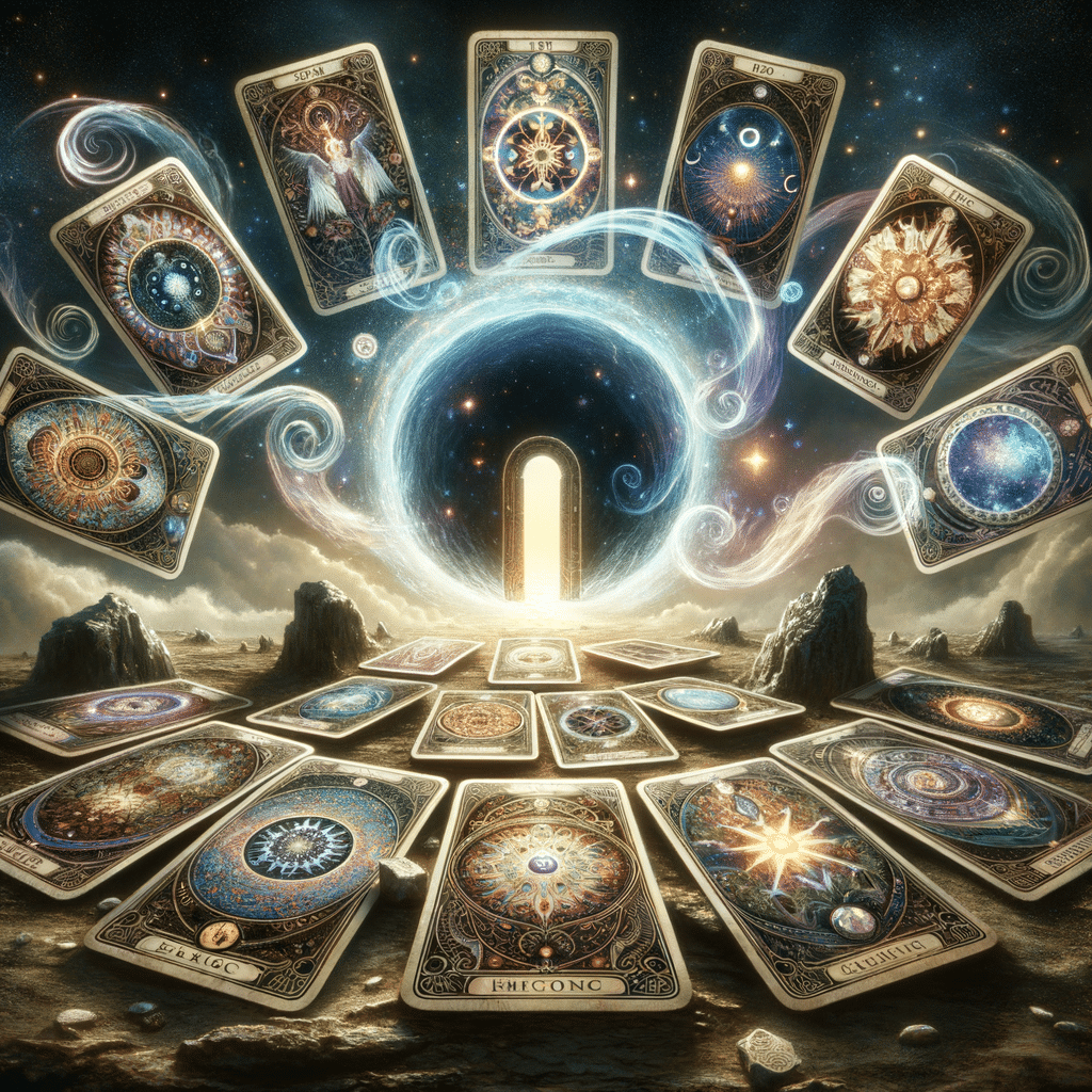 Exploring Tarot Cards as Portals to Hidden Realities