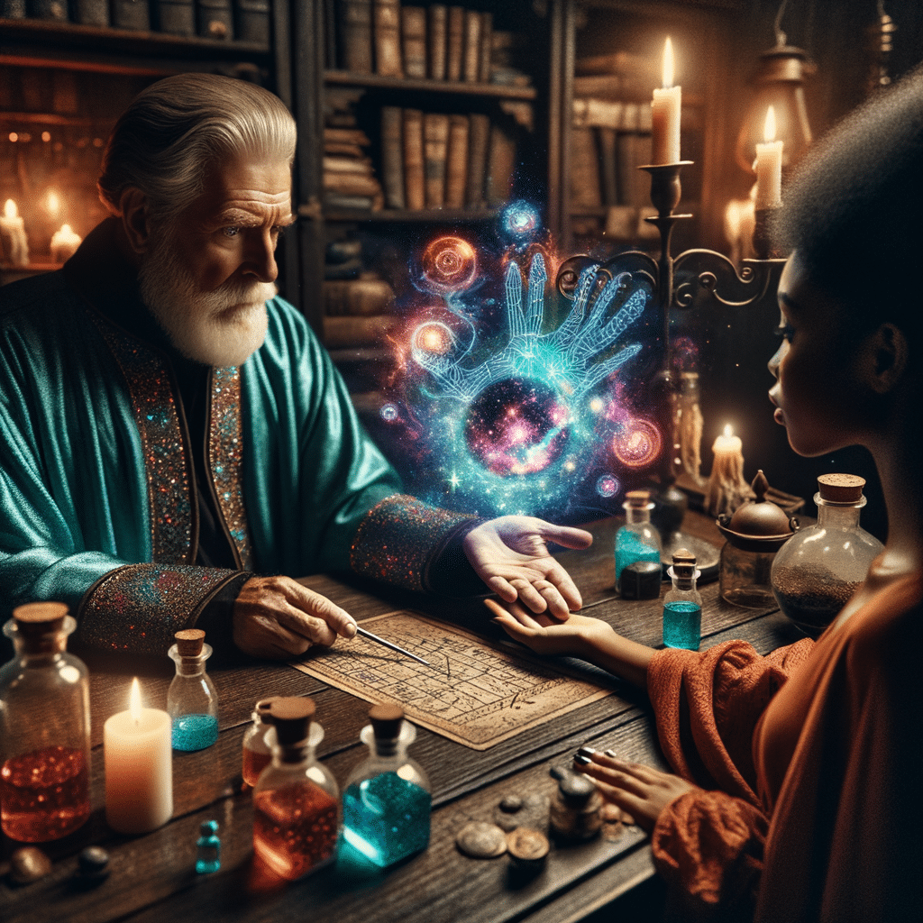 Palmistry and Interdimensional Portals: A Historical Overview