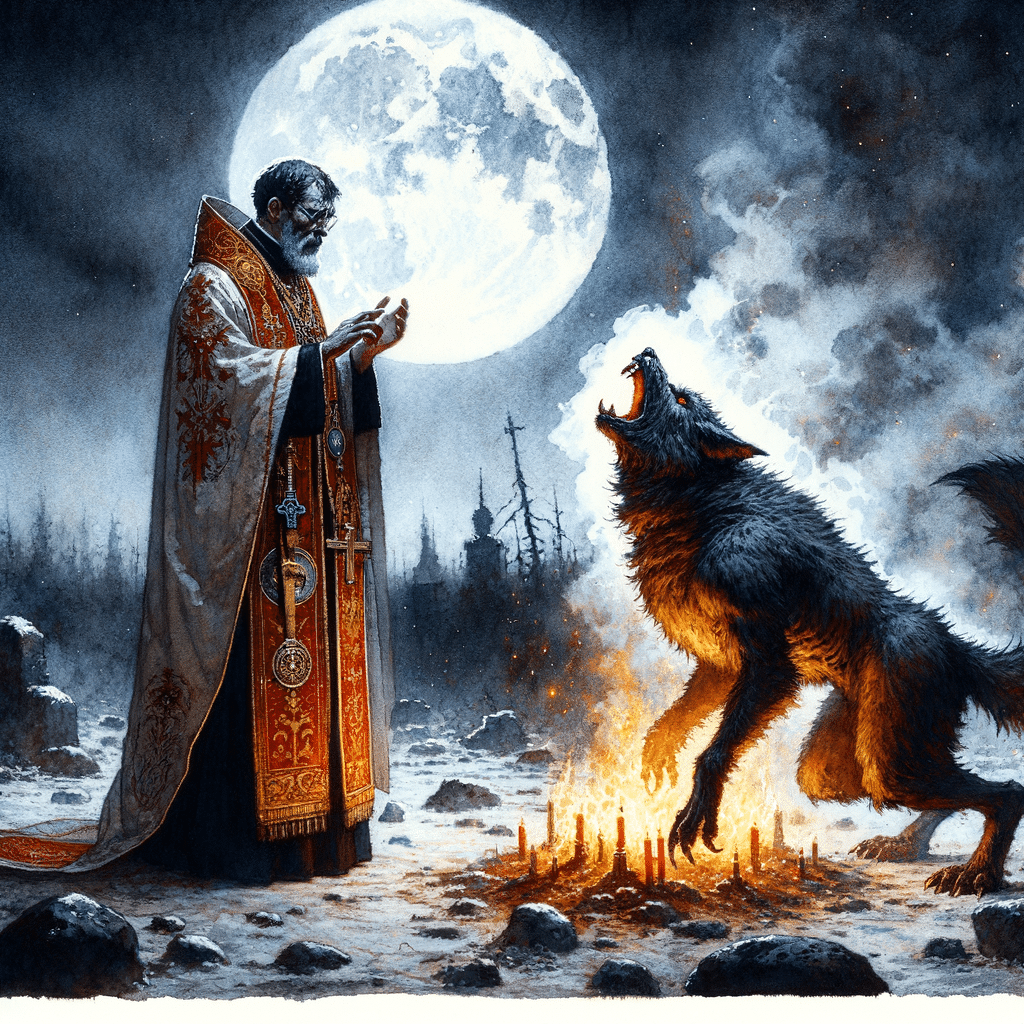 Exploring Duality: Clergy as Werewolves in Folklore