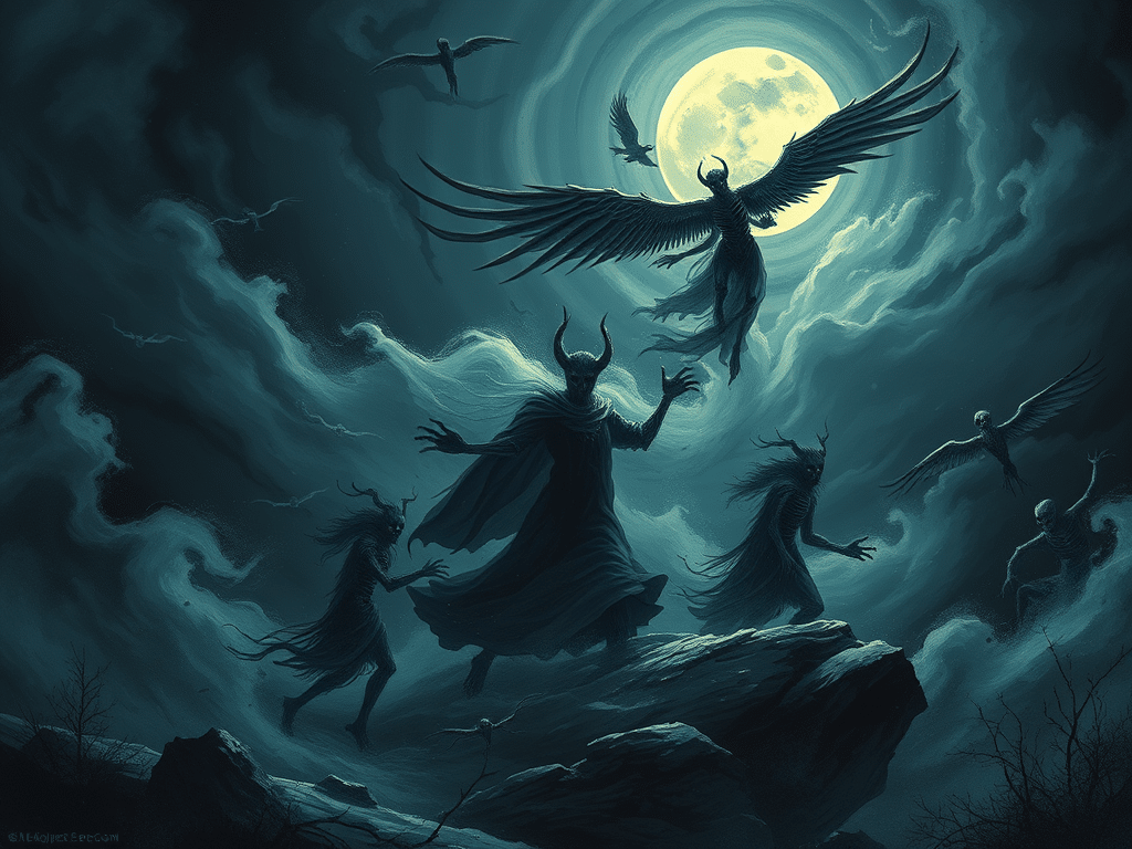 The Dark Legends of the Sluagh: Myths and Meanings