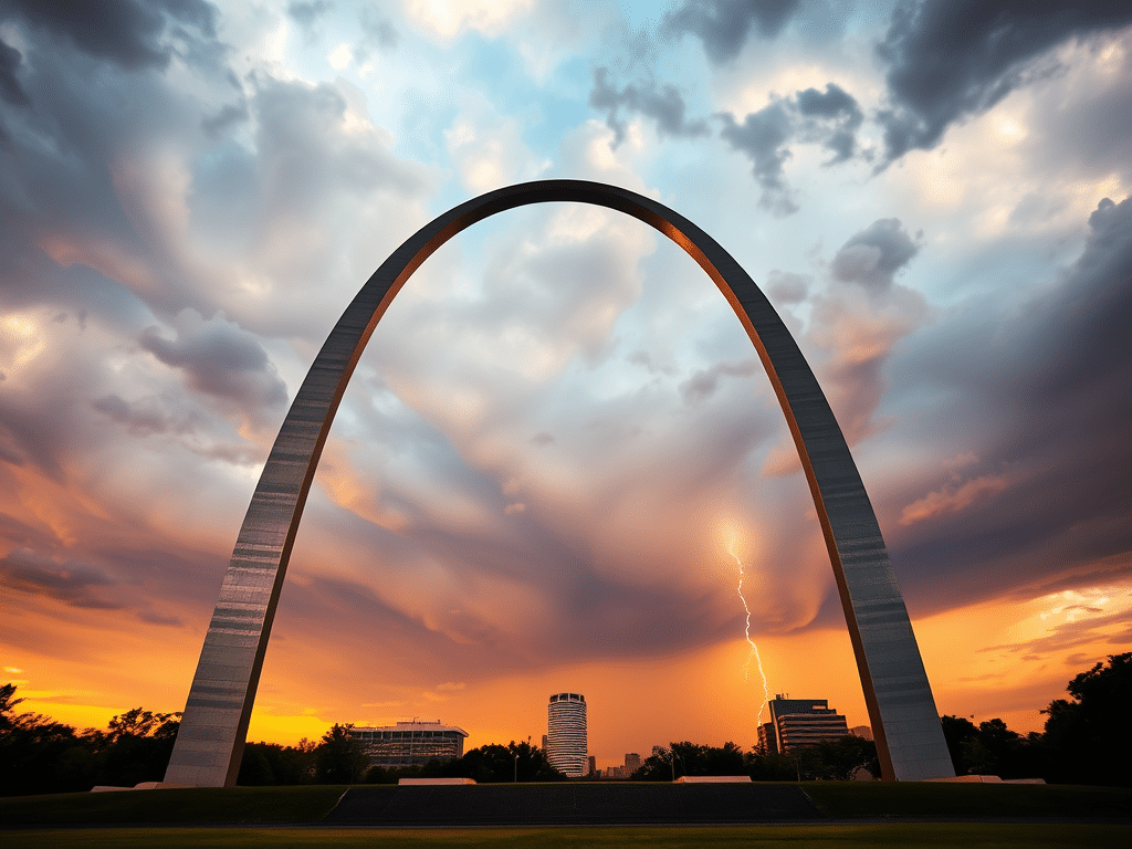 Does the Gateway Arch Affect Local Weather?