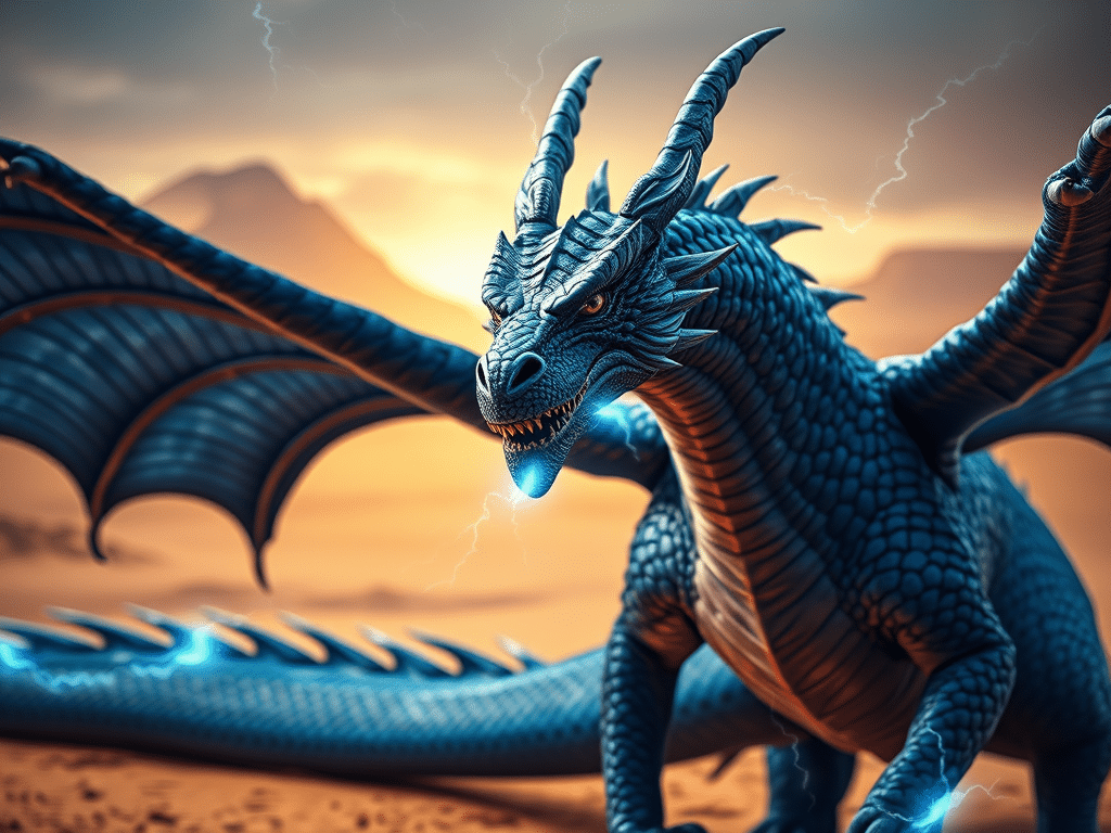 Blue Dragons: The Masters of Lightning and Territory