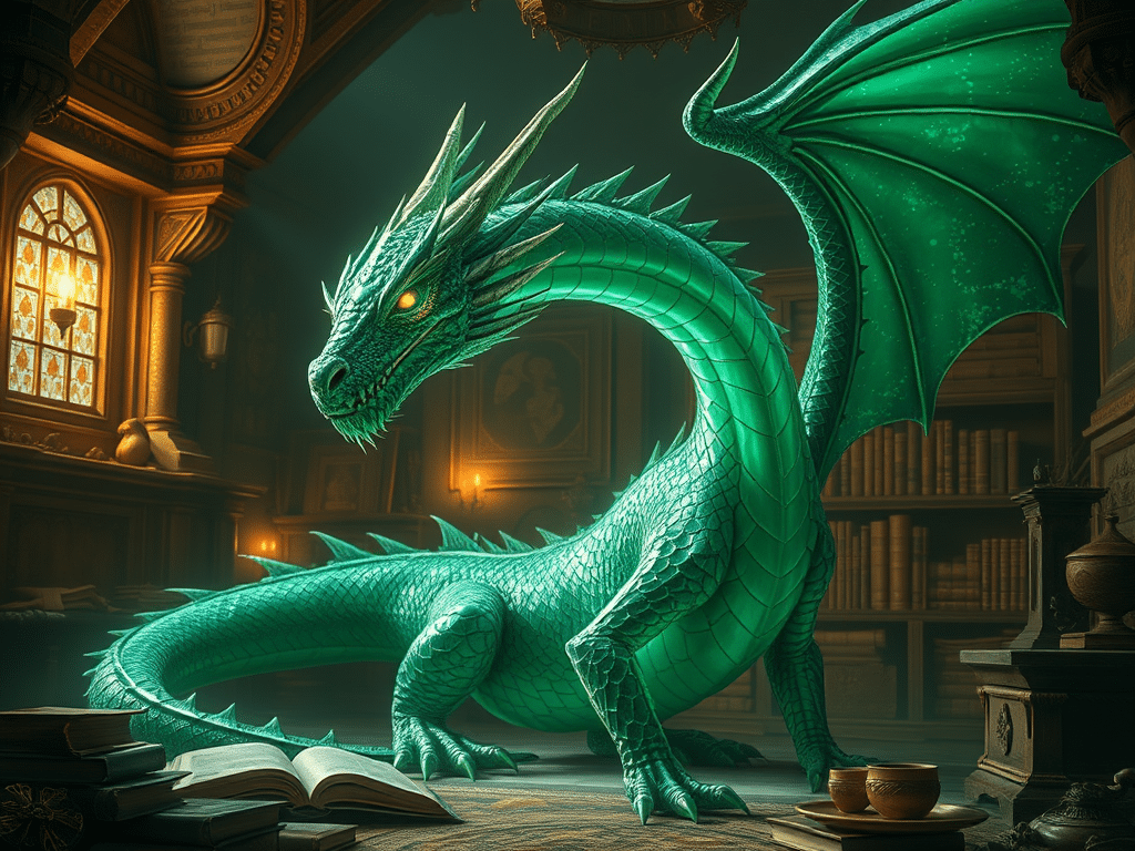 Emerald Dragons: The Psyche and Power of D&D’s Gem Dragons