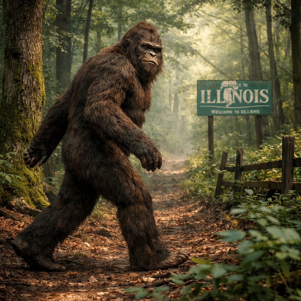 Unexplained Howls & Giant Tracks in Illinois: Bigfoot Evidence?