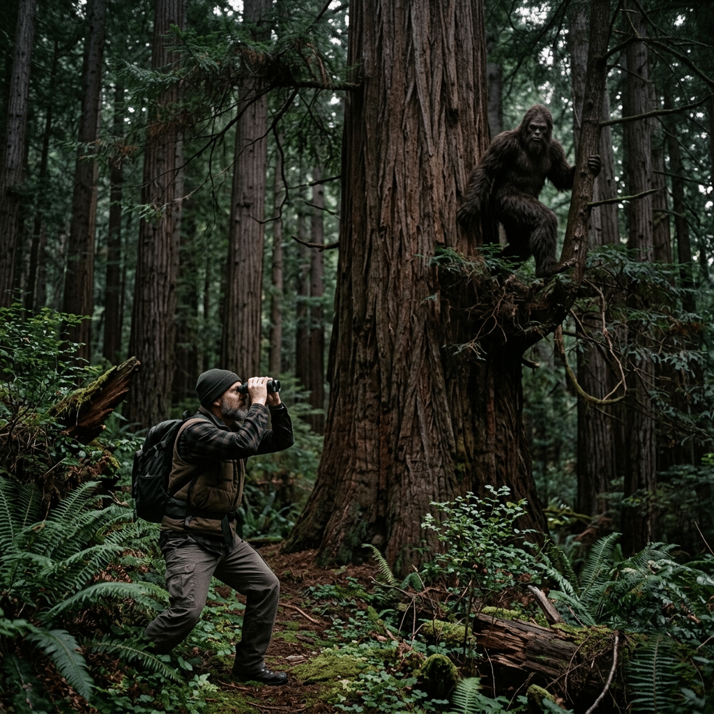 Bigfoot Sighting: California Redwoods & Illinois River Encounters