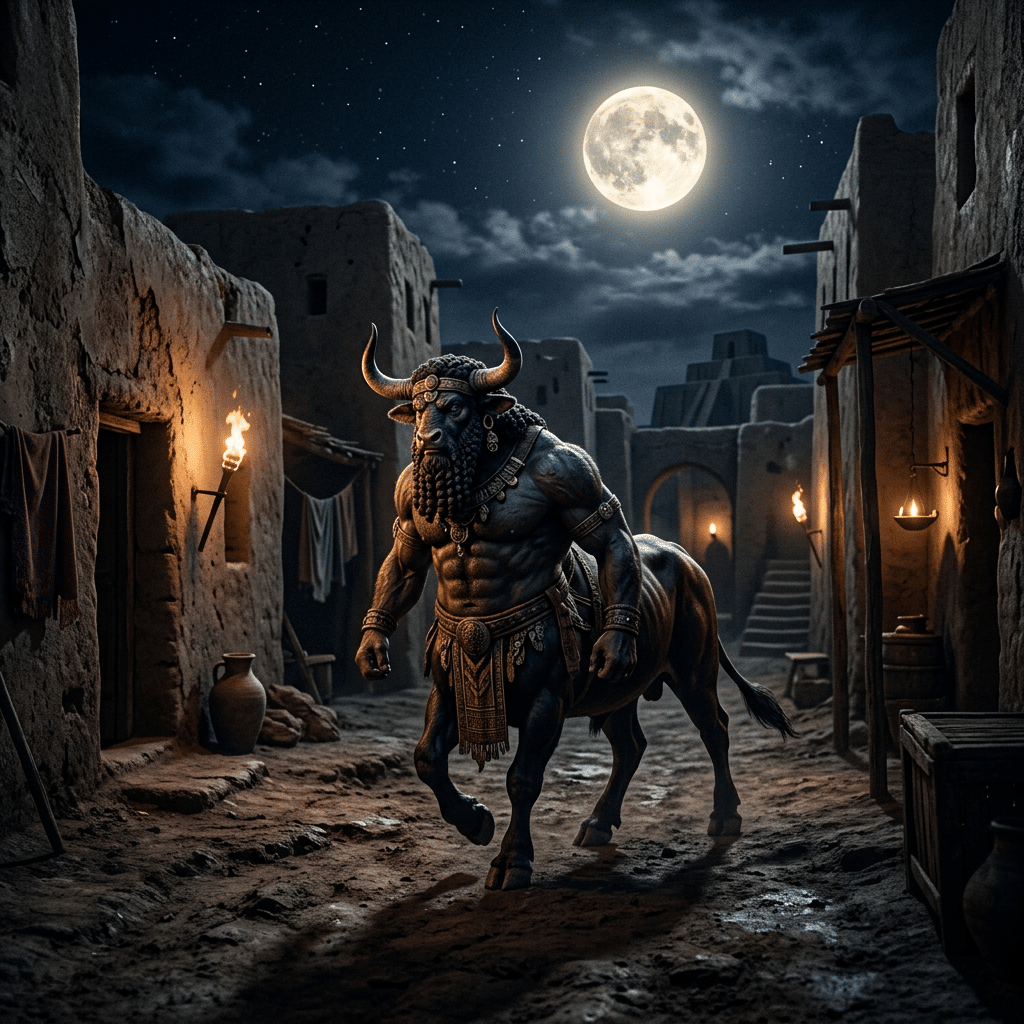 Understanding the Kusarikku: Ancient Mesopotamian Bull-Man