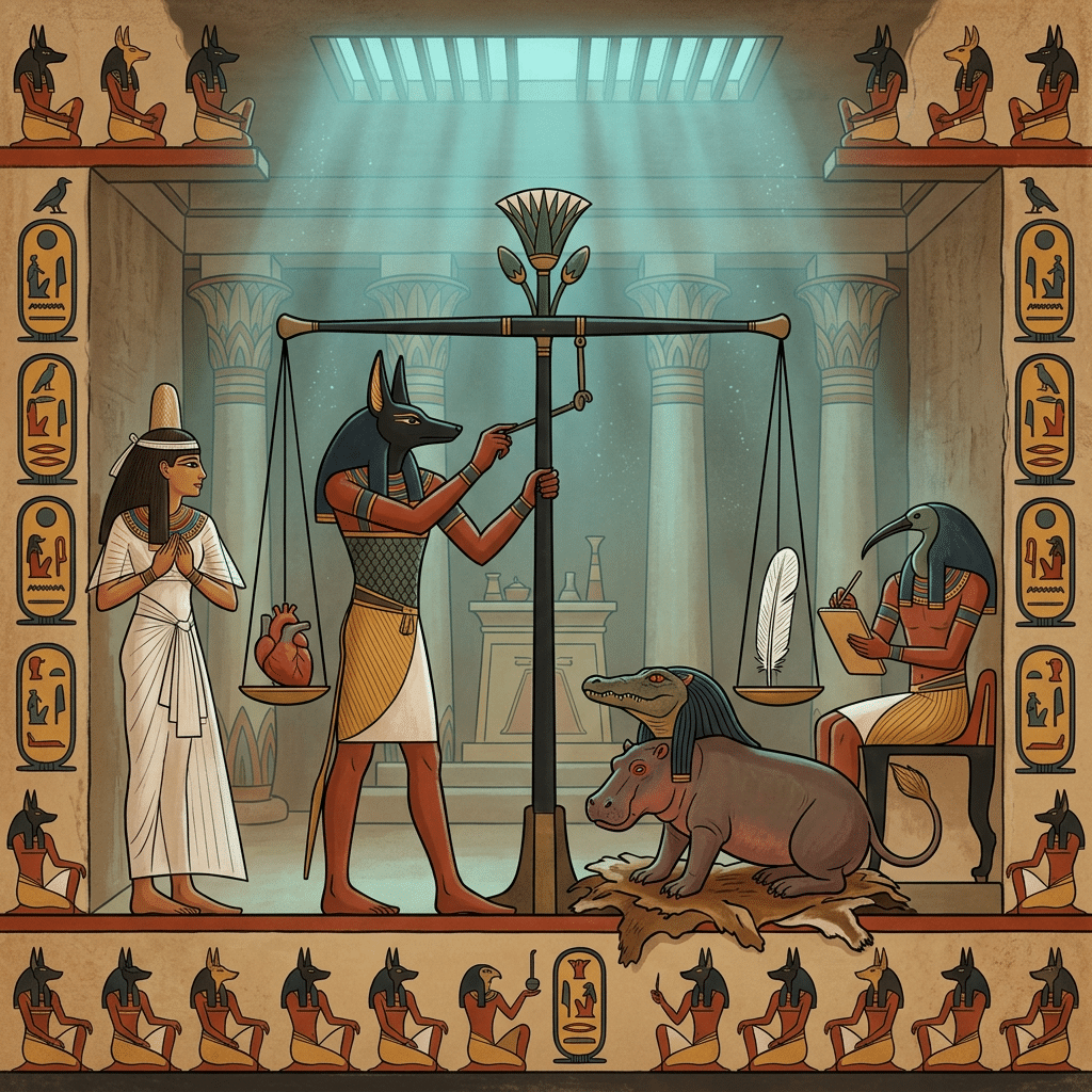 Soul’s Voyage in Duat: Symbolic Trials and Ethical Standards
