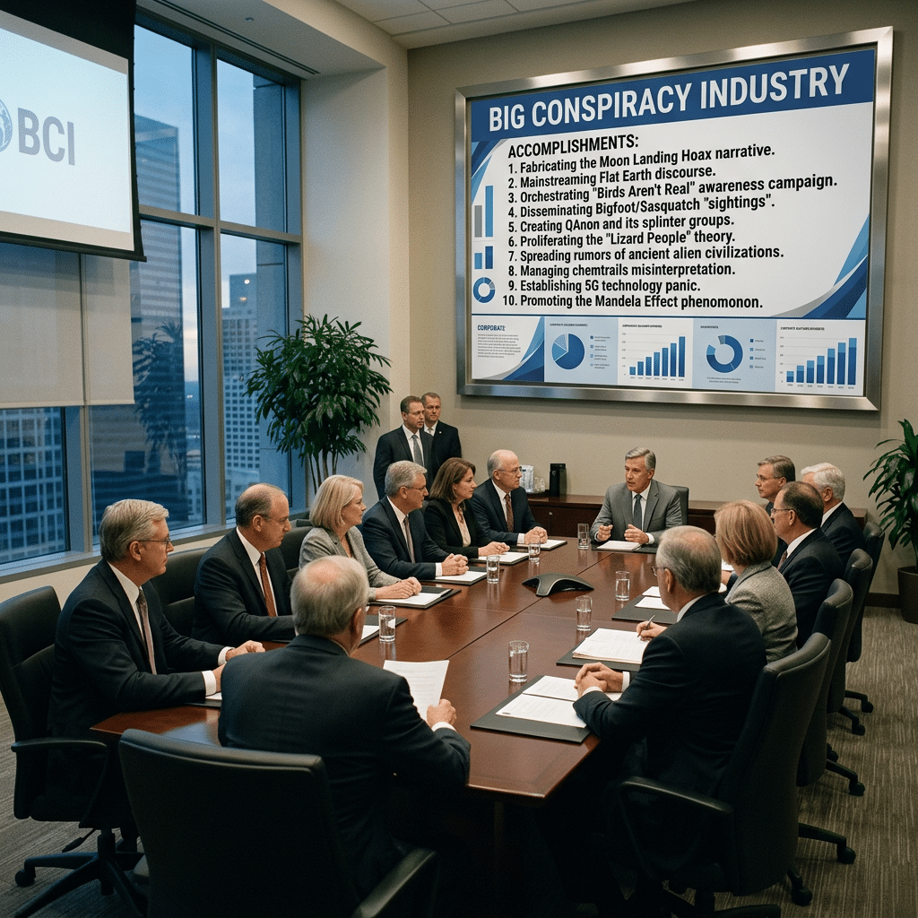 Understanding the Big Conspiracy Industry